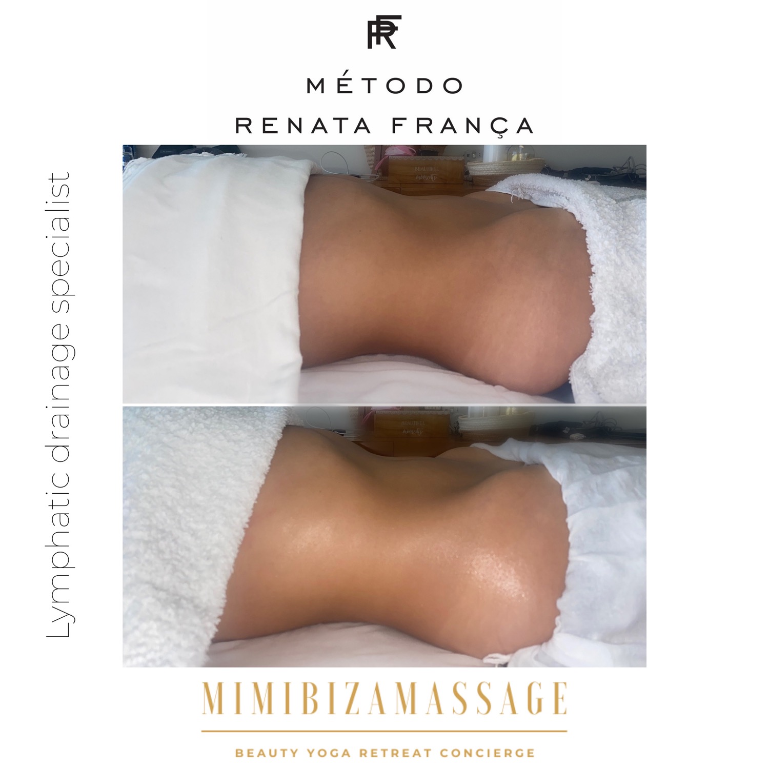 Renata França detox massage Ibiza lymphatic drainage treatment