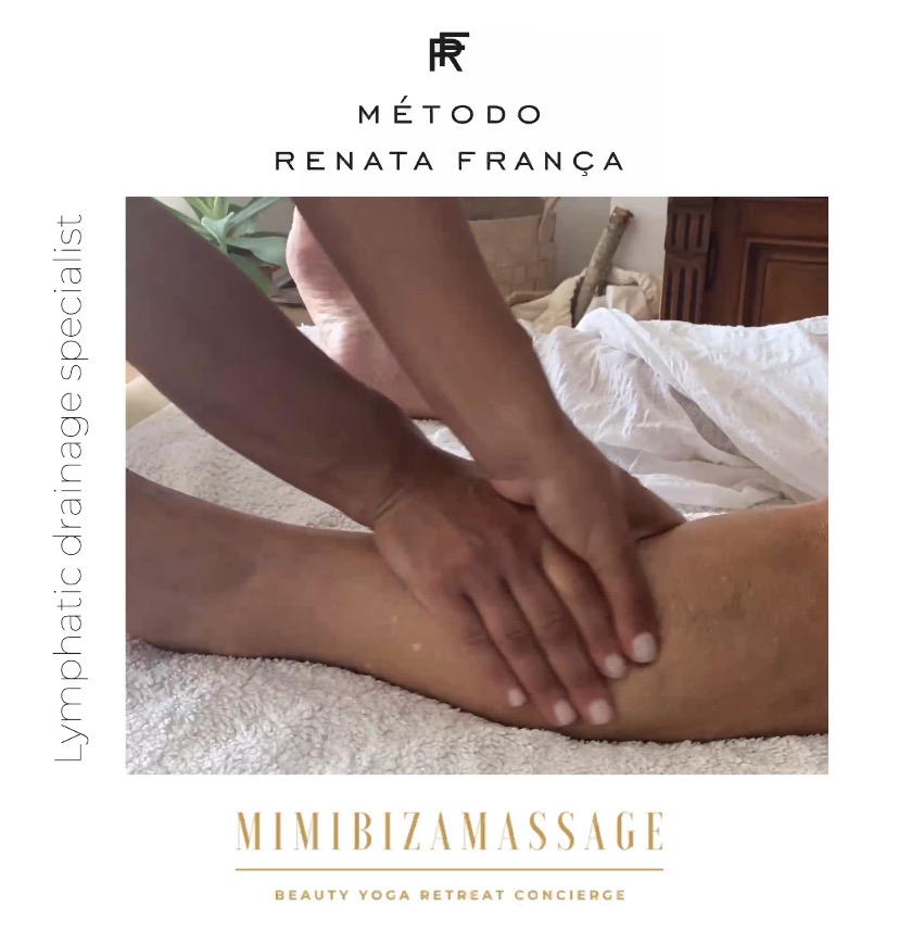 lymphatic drainage Ibiza Renata França detox massage treatment