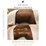 Renata França Ibiza lymphatic drainage massage first session results