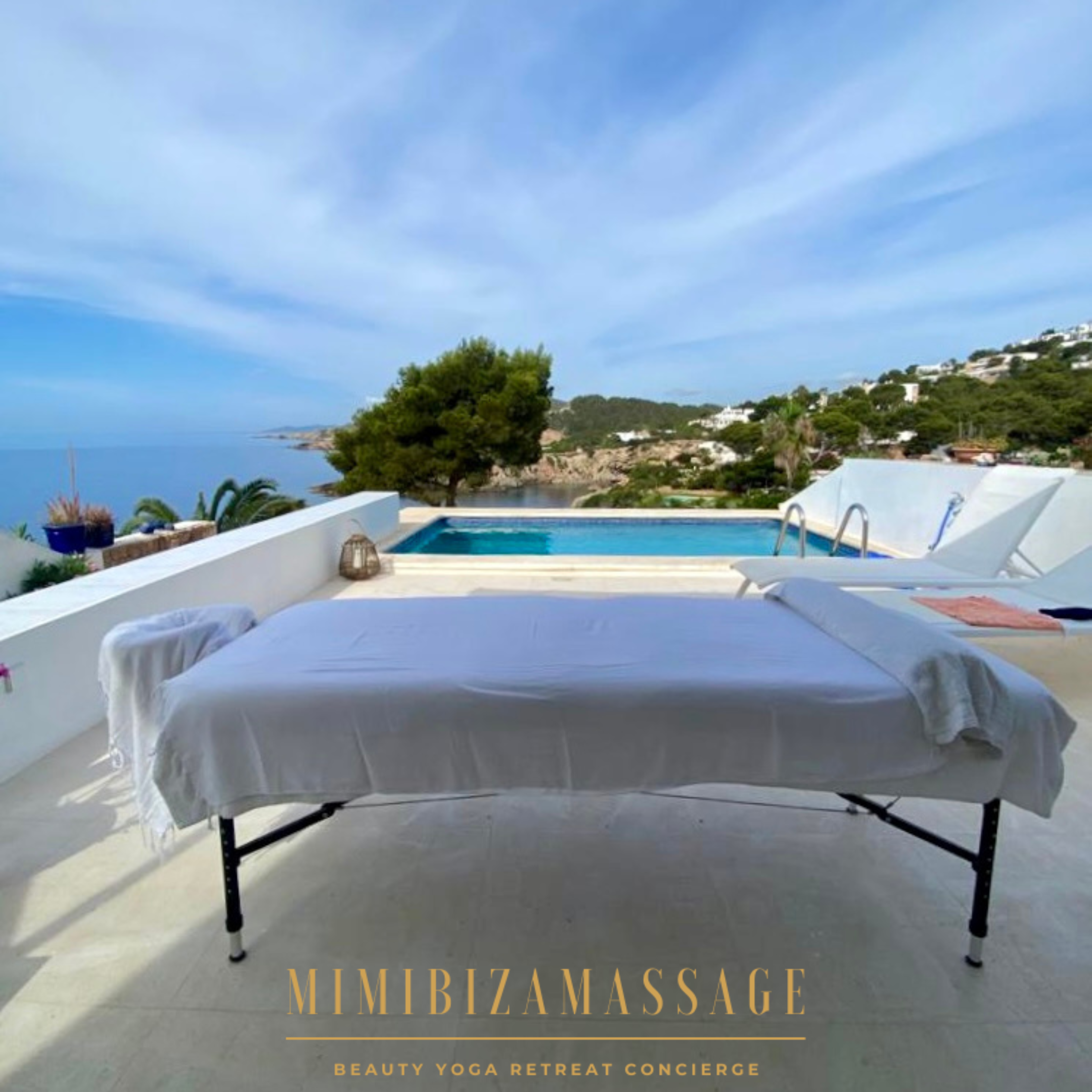 mobile spa Ibiza massage beauty yoga wellness service at villa