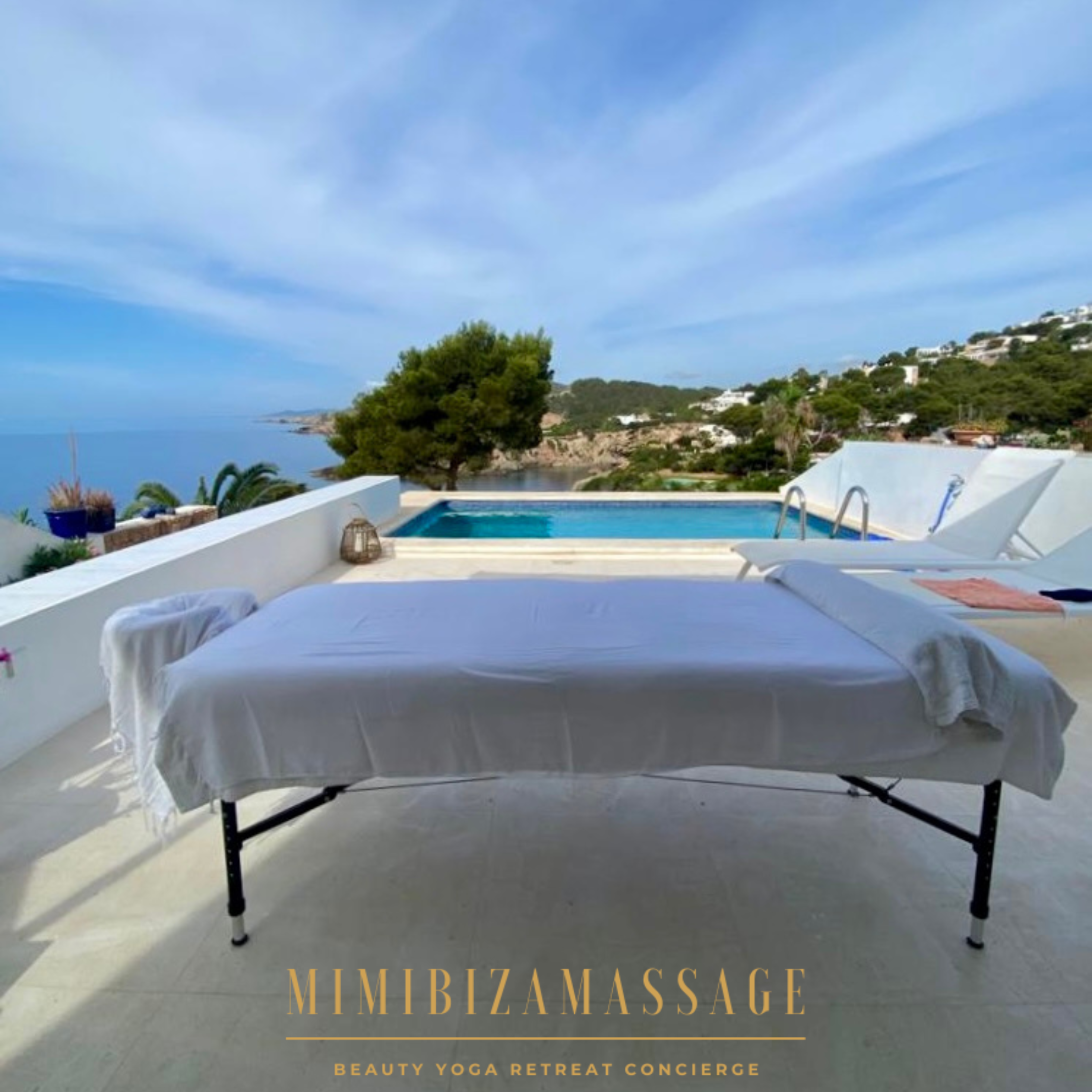 mobile spa Ibiza massage beauty yoga wellness service at villa