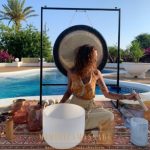 sound healing session in Ibiza with Tibetan bowls