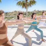 private yoga session at villa in ibiza with personal yoga instructor