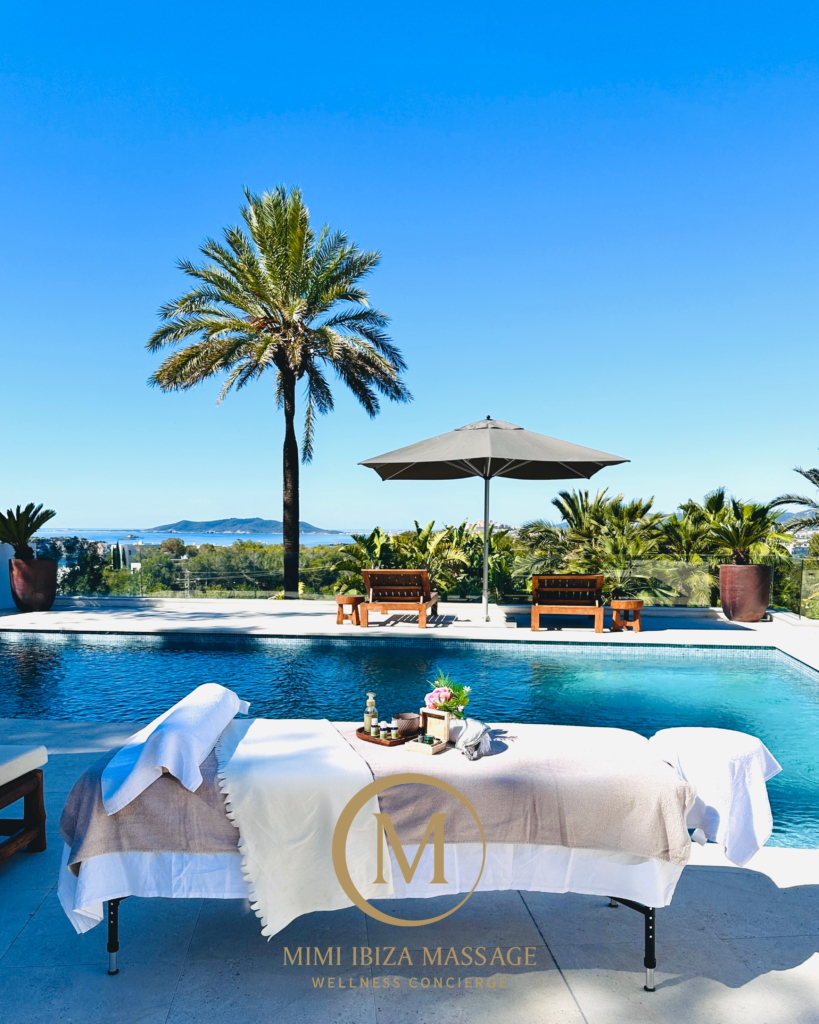Deep Tissue Massage in Ibiza at a private villa by Mimi Ibiza Massage