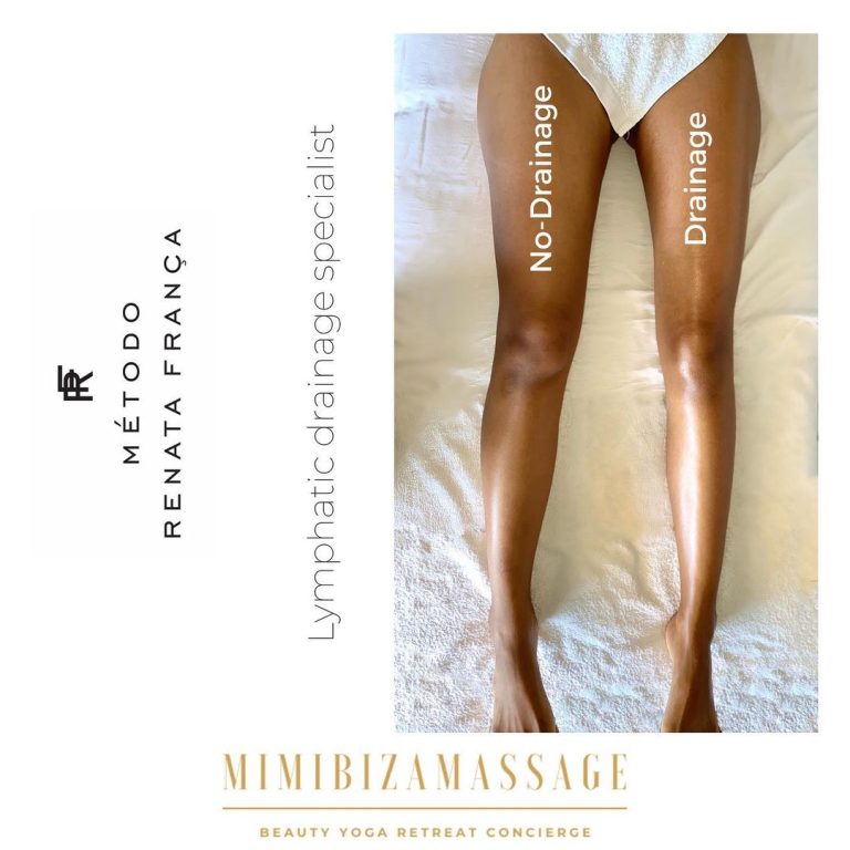 lymphatic drainage Ibiza detox massage with visible results