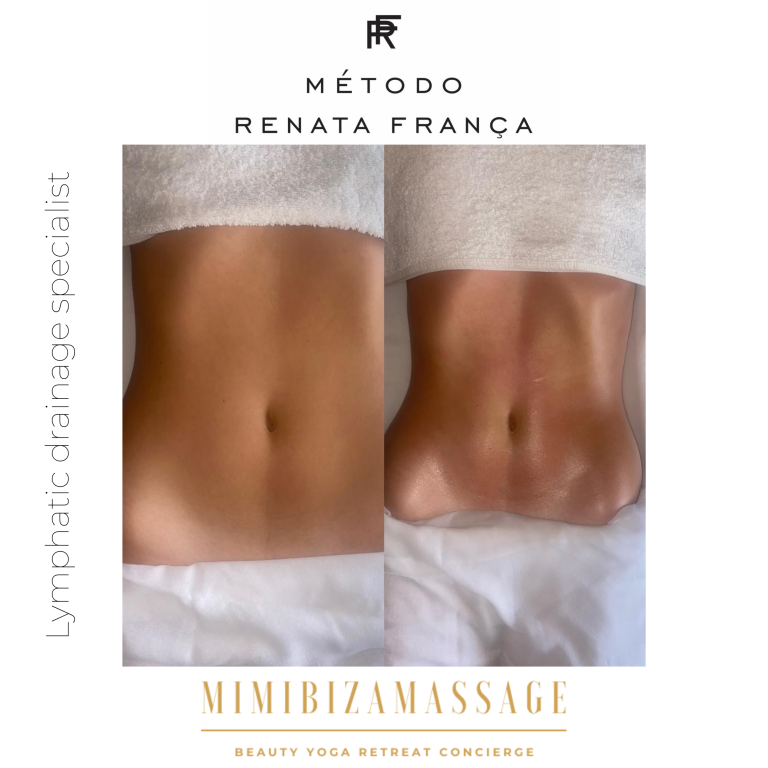lymphatic drainage Ibiza massage visible body results