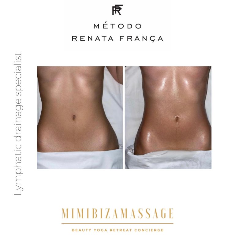 lymphatic drainage Ibiza Renata França massage at luxury villa