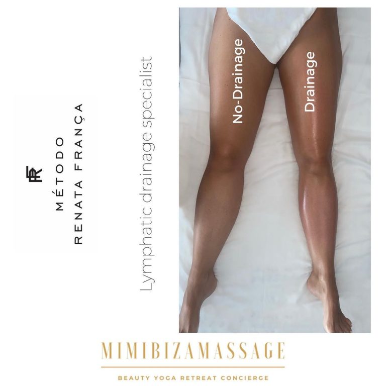 lymphatic drainage Ibiza massage for water retention and detox