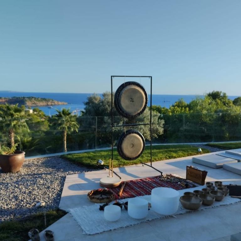 sound water therapy ibiza floating meditation pool